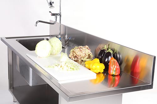 Cucina acciaio inox