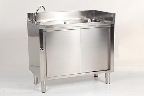 Mobile per cucina acciaio inox su misura